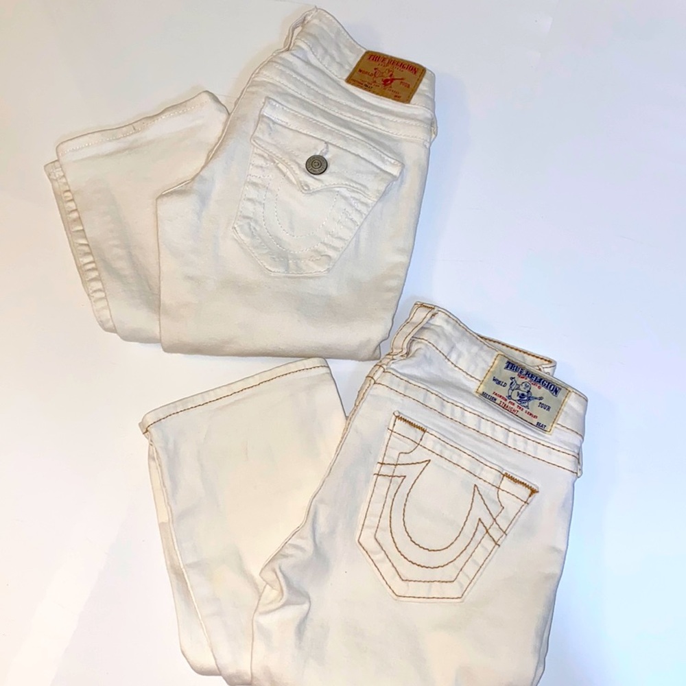 white straight TRJ pant bundle